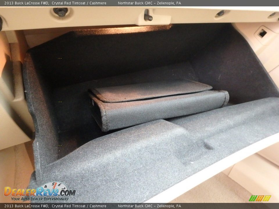 2013 Buick LaCrosse FWD Crystal Red Tintcoat / Cashmere Photo #30