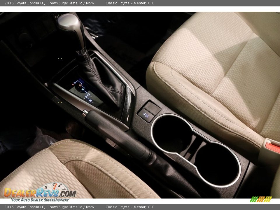 2016 Toyota Corolla LE Brown Sugar Metallic / Ivory Photo #13
