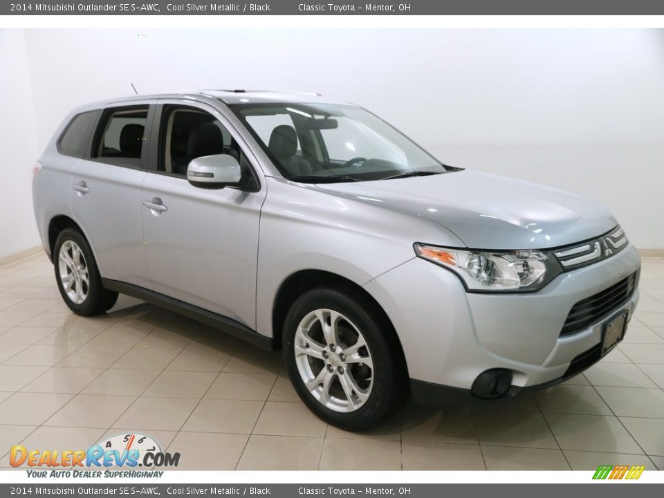 2014 Mitsubishi Outlander SE S-AWC Cool Silver Metallic / Black Photo #1