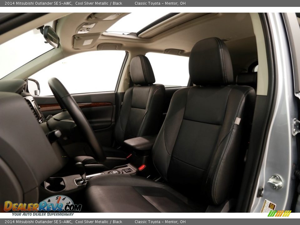 2014 Mitsubishi Outlander SE S-AWC Cool Silver Metallic / Black Photo #5