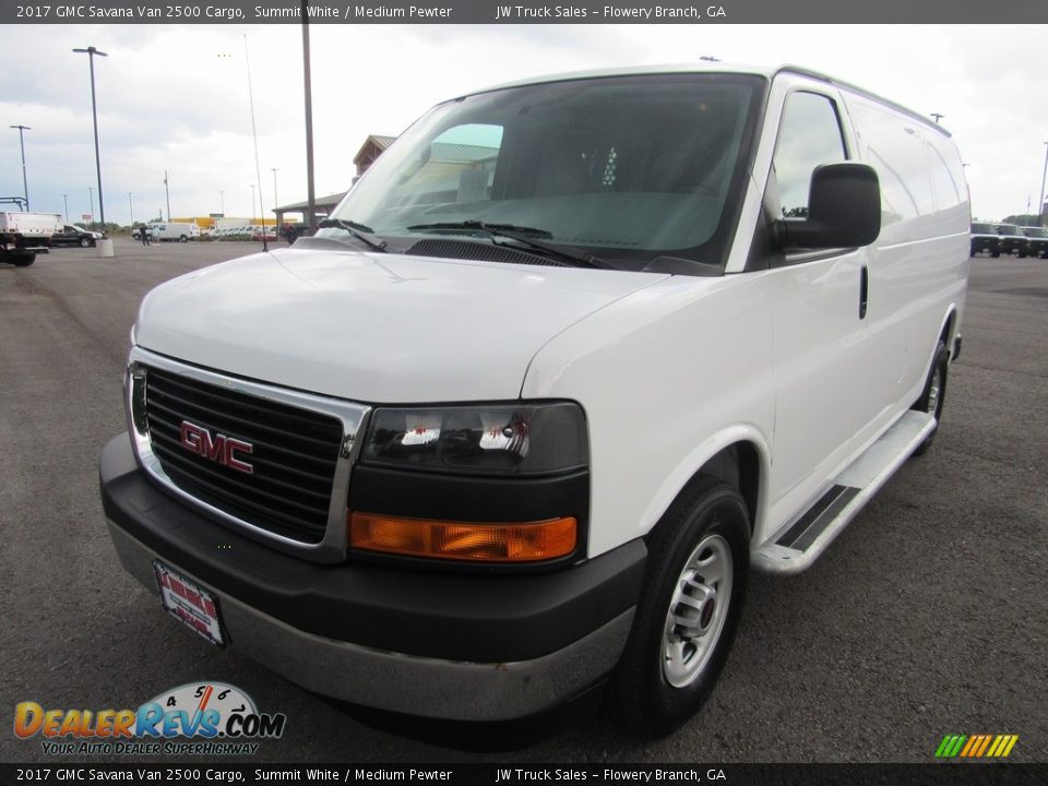2017 GMC Savana Van 2500 Cargo Summit White / Medium Pewter Photo #1