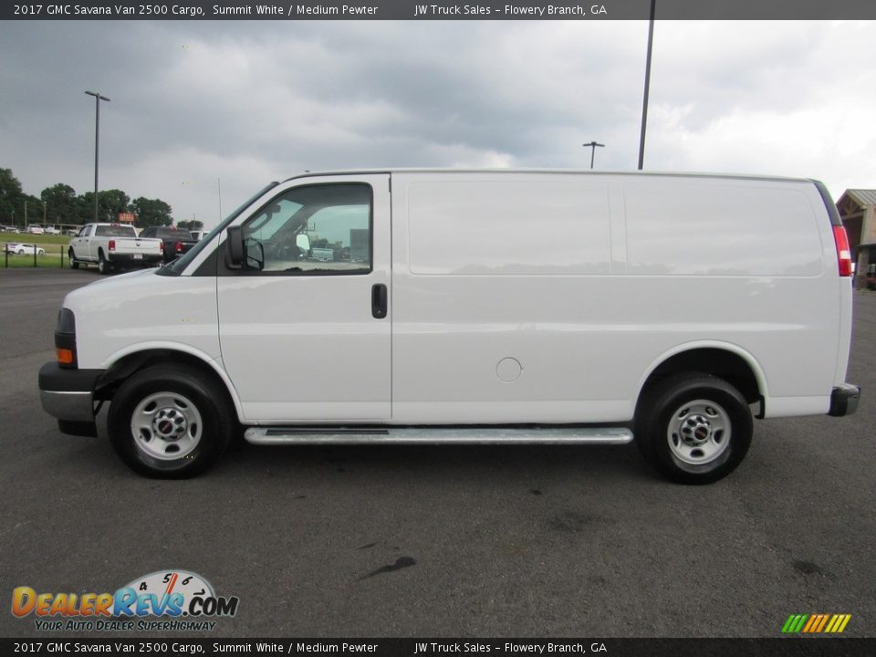 2017 GMC Savana Van 2500 Cargo Summit White / Medium Pewter Photo #2
