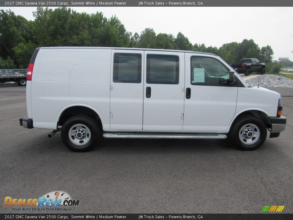2017 GMC Savana Van 2500 Cargo Summit White / Medium Pewter Photo #6