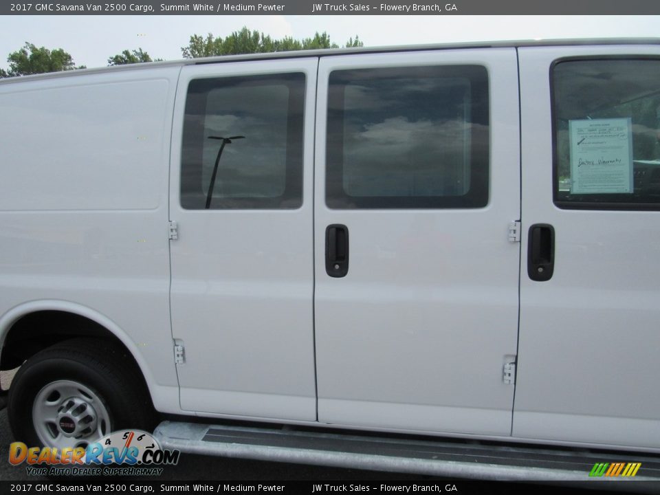 2017 GMC Savana Van 2500 Cargo Summit White / Medium Pewter Photo #14