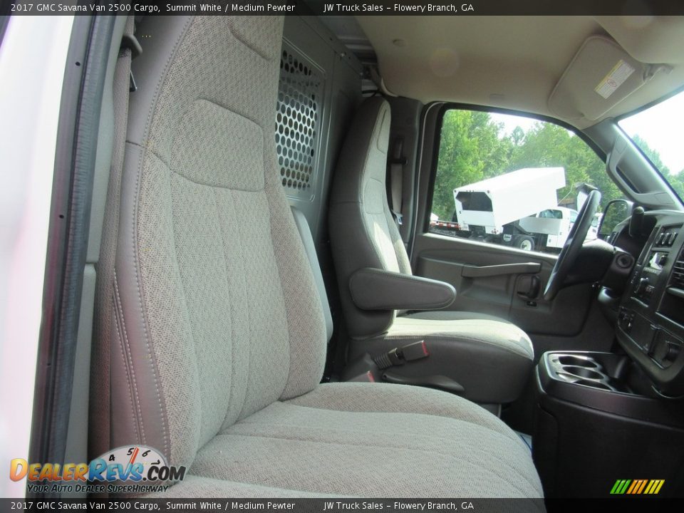 2017 GMC Savana Van 2500 Cargo Summit White / Medium Pewter Photo #20