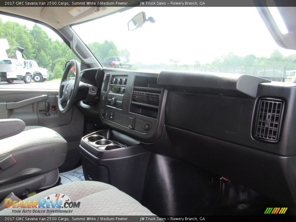 2017 GMC Savana Van 2500 Cargo Summit White / Medium Pewter Photo #22