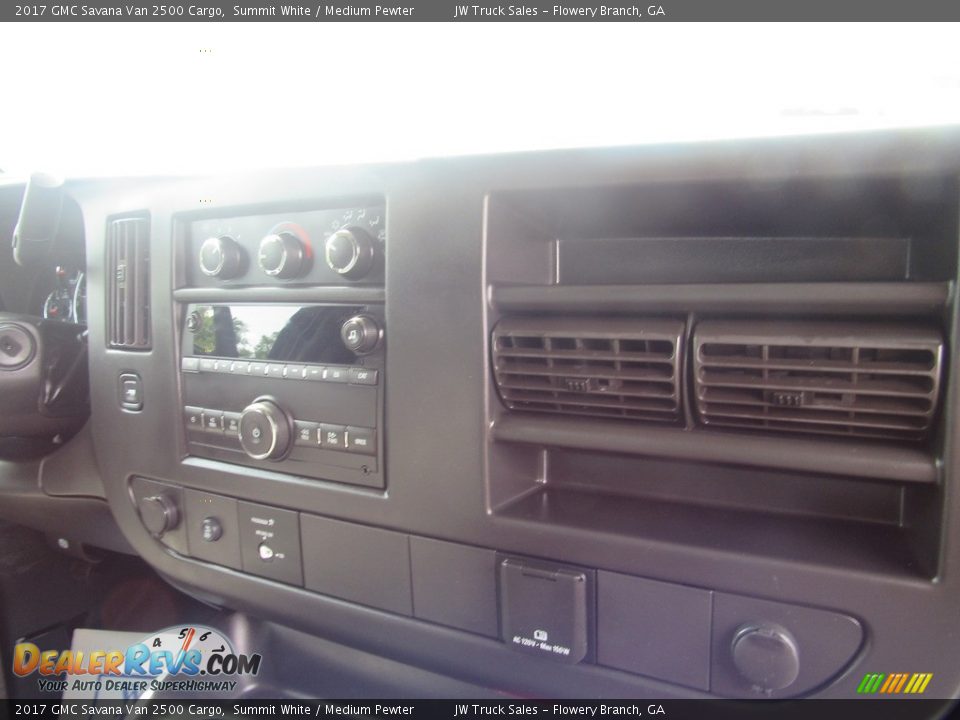 2017 GMC Savana Van 2500 Cargo Summit White / Medium Pewter Photo #23