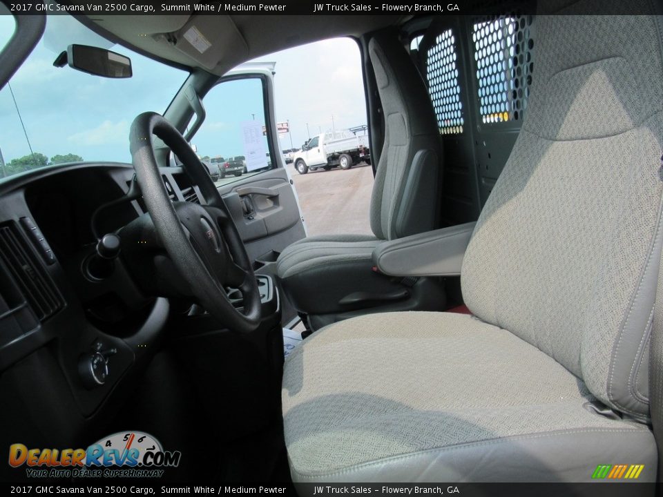 2017 GMC Savana Van 2500 Cargo Summit White / Medium Pewter Photo #25