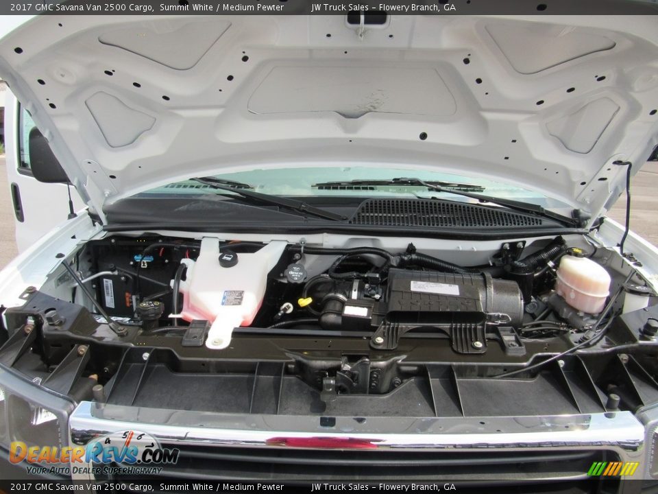 2017 GMC Savana Van 2500 Cargo Summit White / Medium Pewter Photo #32