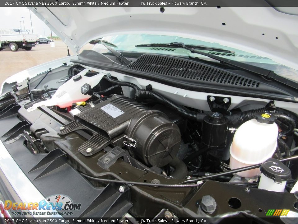 2017 GMC Savana Van 2500 Cargo Summit White / Medium Pewter Photo #33