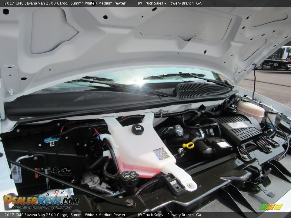 2017 GMC Savana Van 2500 Cargo Summit White / Medium Pewter Photo #34