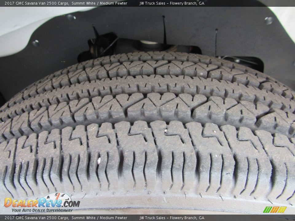 2017 GMC Savana Van 2500 Cargo Summit White / Medium Pewter Photo #36