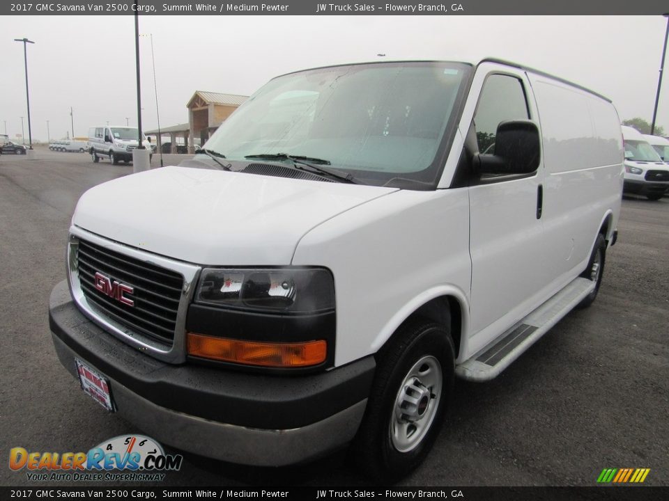 2017 GMC Savana Van 2500 Cargo Summit White / Medium Pewter Photo #1