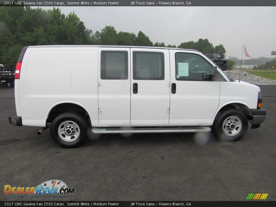 2017 GMC Savana Van 2500 Cargo Summit White / Medium Pewter Photo #6