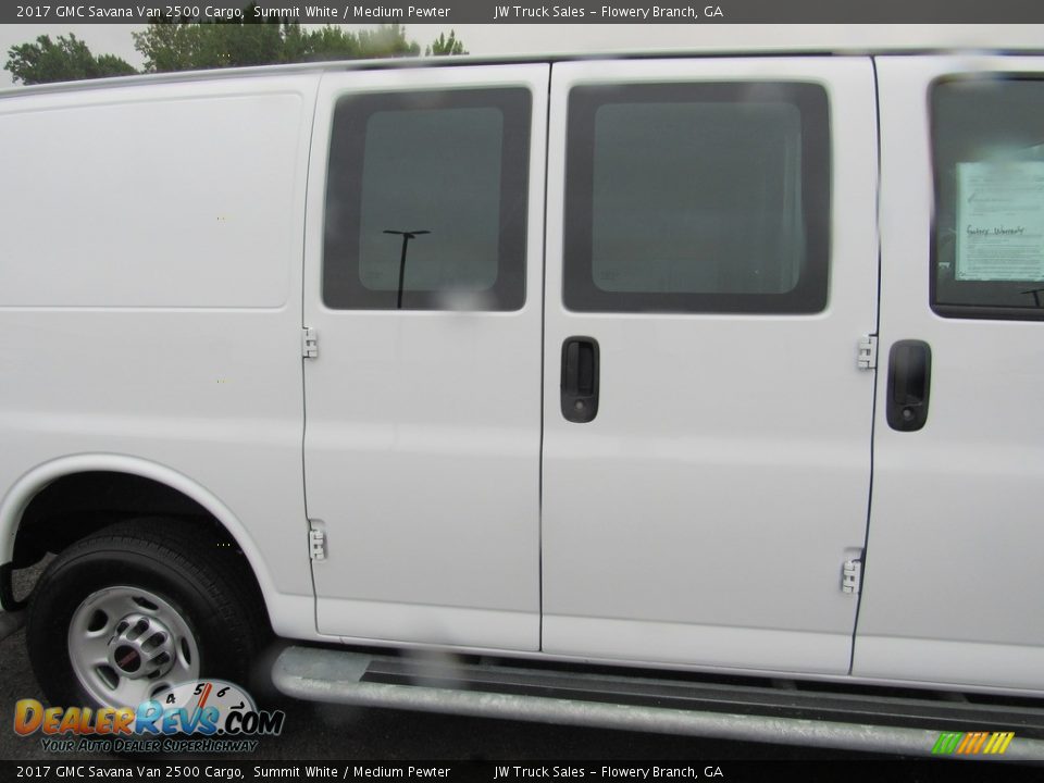 2017 GMC Savana Van 2500 Cargo Summit White / Medium Pewter Photo #14