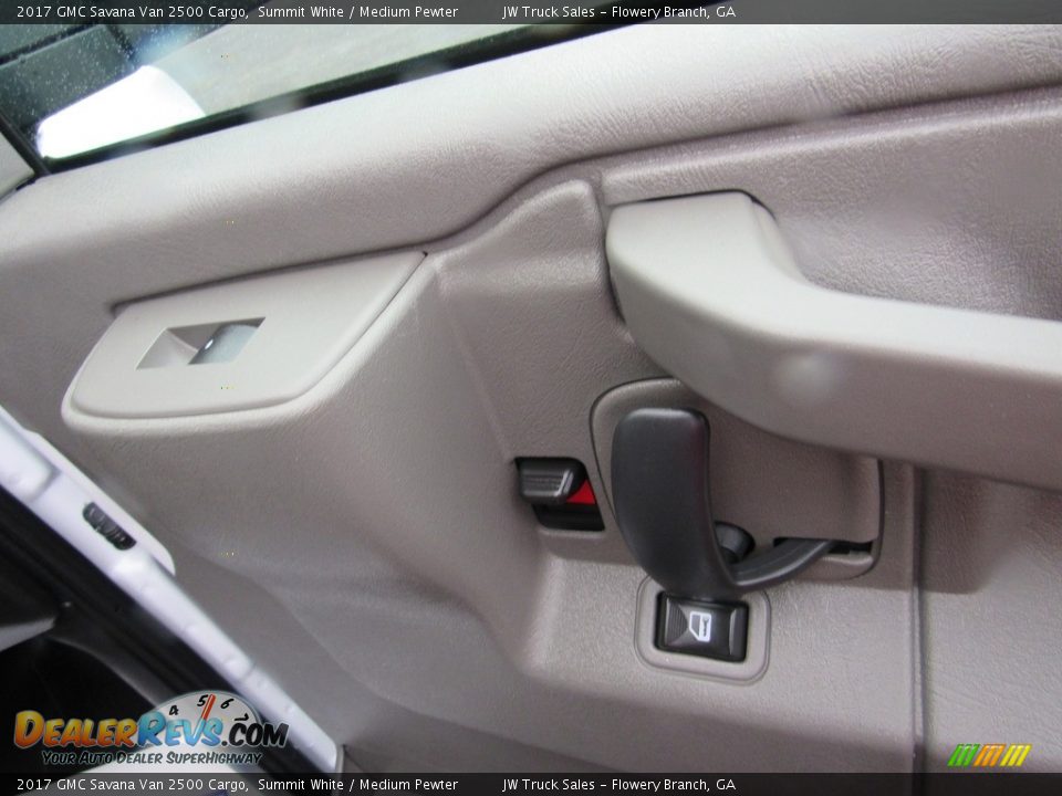 2017 GMC Savana Van 2500 Cargo Summit White / Medium Pewter Photo #19