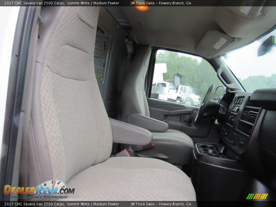 2017 GMC Savana Van 2500 Cargo Summit White / Medium Pewter Photo #20