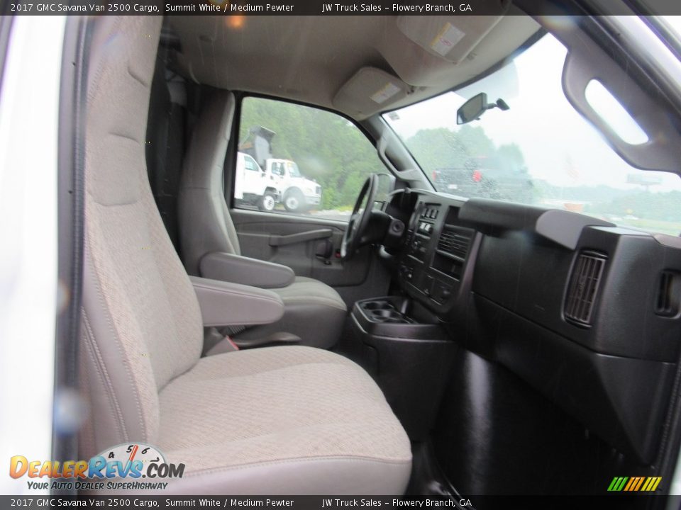 2017 GMC Savana Van 2500 Cargo Summit White / Medium Pewter Photo #21
