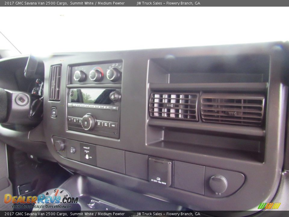 2017 GMC Savana Van 2500 Cargo Summit White / Medium Pewter Photo #23