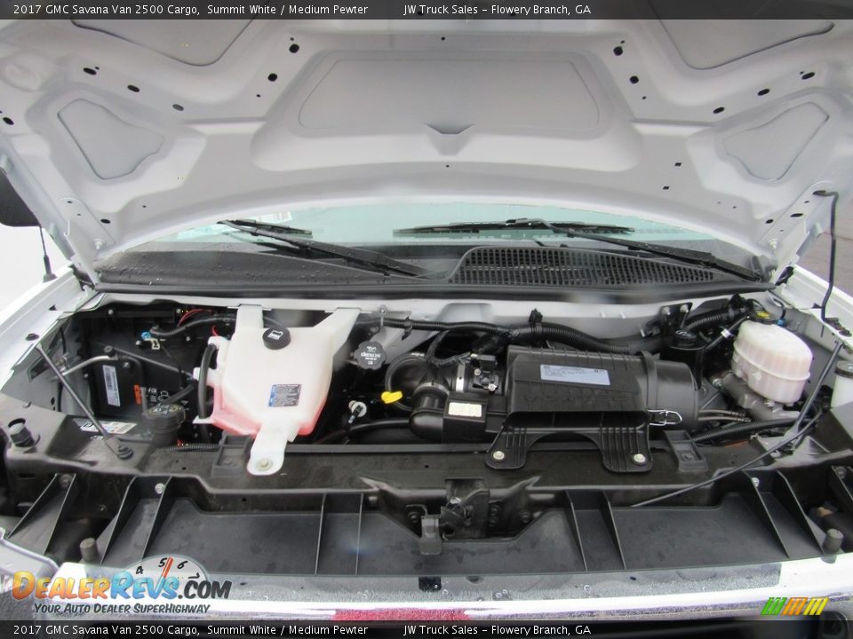 2017 GMC Savana Van 2500 Cargo Summit White / Medium Pewter Photo #33