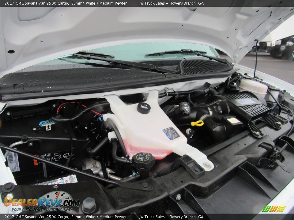 2017 GMC Savana Van 2500 Cargo Summit White / Medium Pewter Photo #34