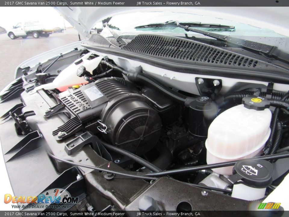 2017 GMC Savana Van 2500 Cargo Summit White / Medium Pewter Photo #35