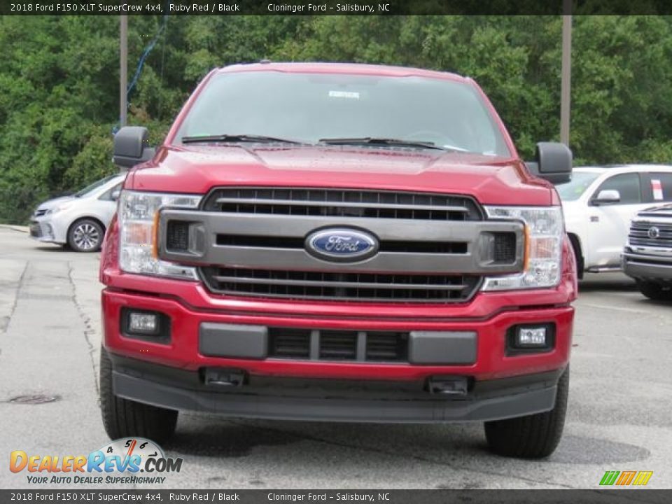 2018 Ford F150 XLT SuperCrew 4x4 Ruby Red / Black Photo #2