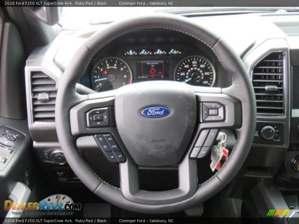2018 Ford F150 XLT SuperCrew 4x4 Ruby Red / Black Photo #5