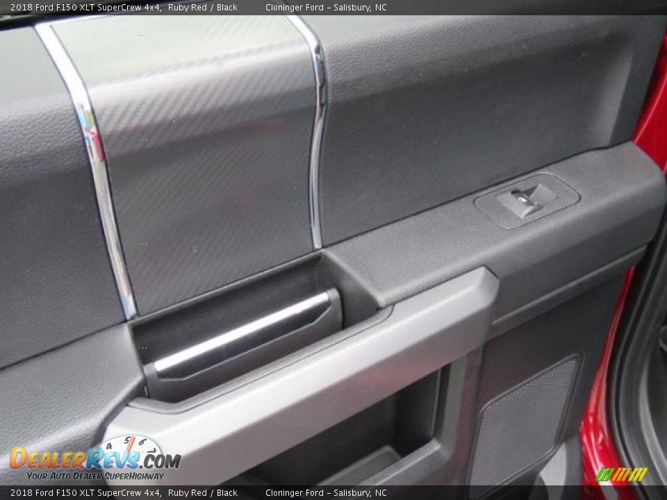 2018 Ford F150 XLT SuperCrew 4x4 Ruby Red / Black Photo #7