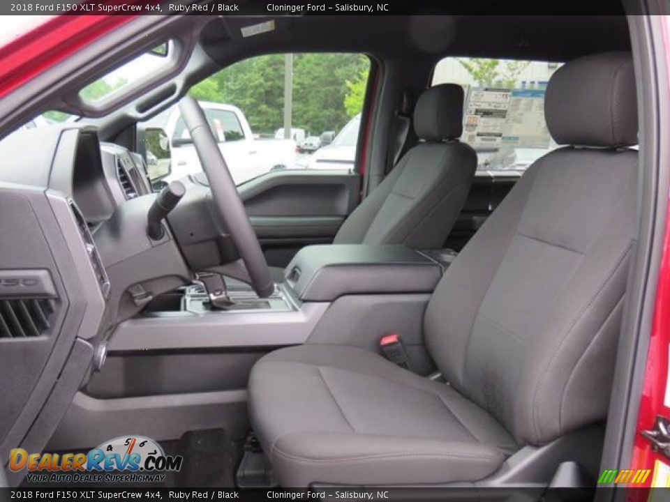 2018 Ford F150 XLT SuperCrew 4x4 Ruby Red / Black Photo #8
