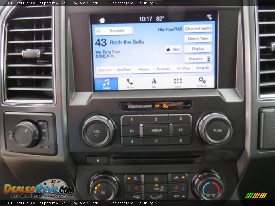 2018 Ford F150 XLT SuperCrew 4x4 Ruby Red / Black Photo #12