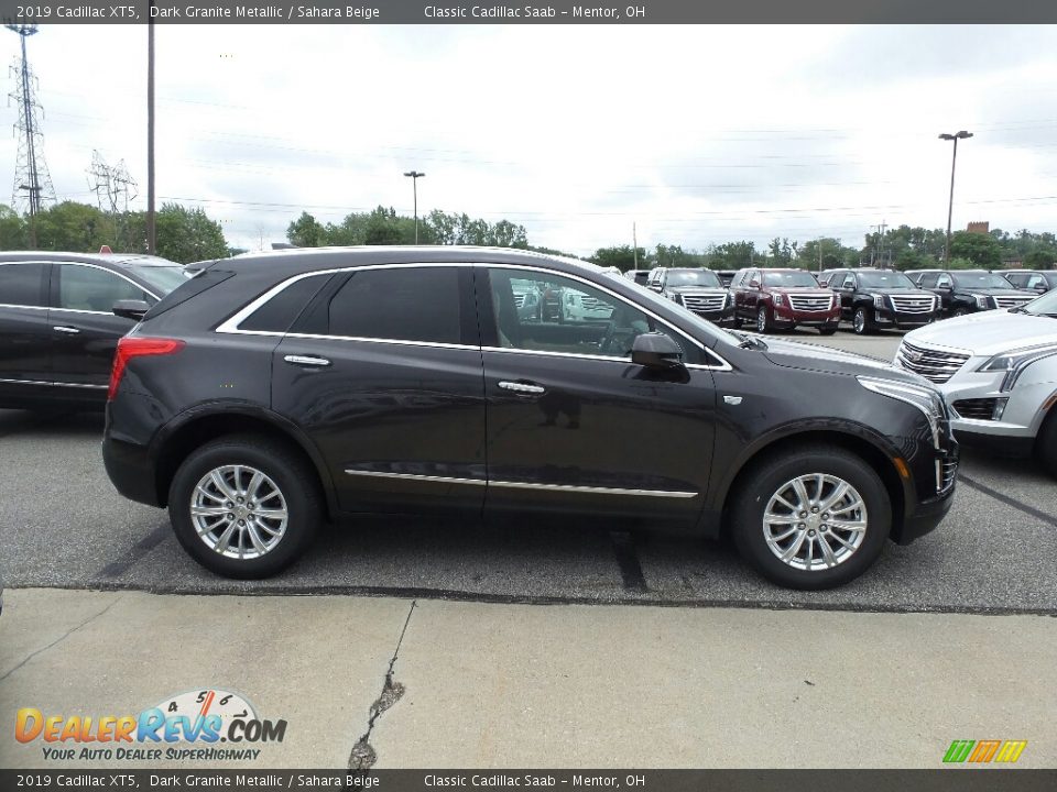 2019 Cadillac XT5 Dark Granite Metallic / Sahara Beige Photo #2