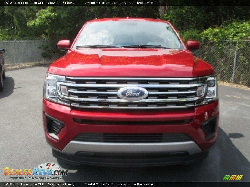 2018 Ford Expedition XLT Ruby Red / Ebony Photo #2