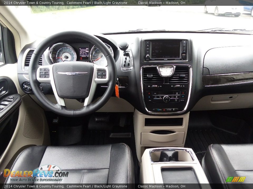 2014 Chrysler Town & Country Touring Cashmere Pearl / Black/Light Graystone Photo #6
