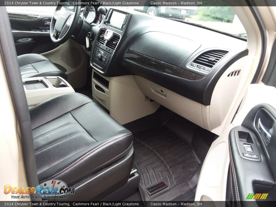 2014 Chrysler Town & Country Touring Cashmere Pearl / Black/Light Graystone Photo #8