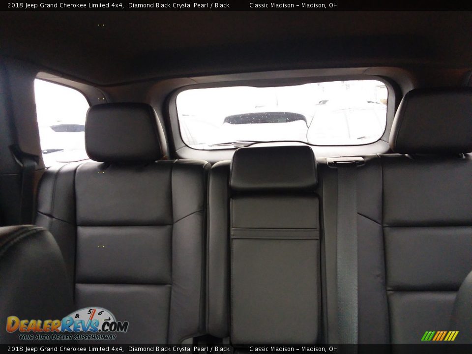 2018 Jeep Grand Cherokee Limited 4x4 Diamond Black Crystal Pearl / Black Photo #5