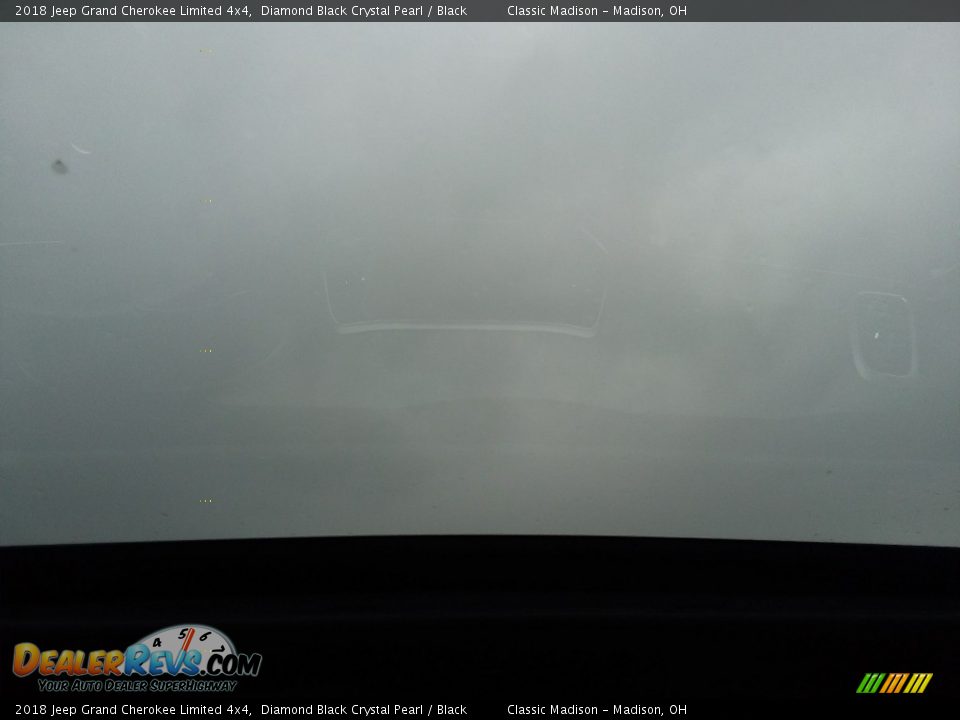 2018 Jeep Grand Cherokee Limited 4x4 Diamond Black Crystal Pearl / Black Photo #9
