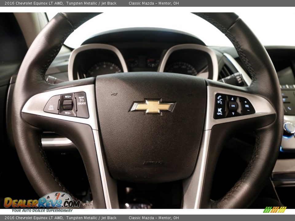 2016 Chevrolet Equinox LT AWD Tungsten Metallic / Jet Black Photo #6