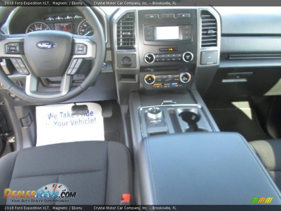 2018 Ford Expedition XLT Magnetic / Ebony Photo #8