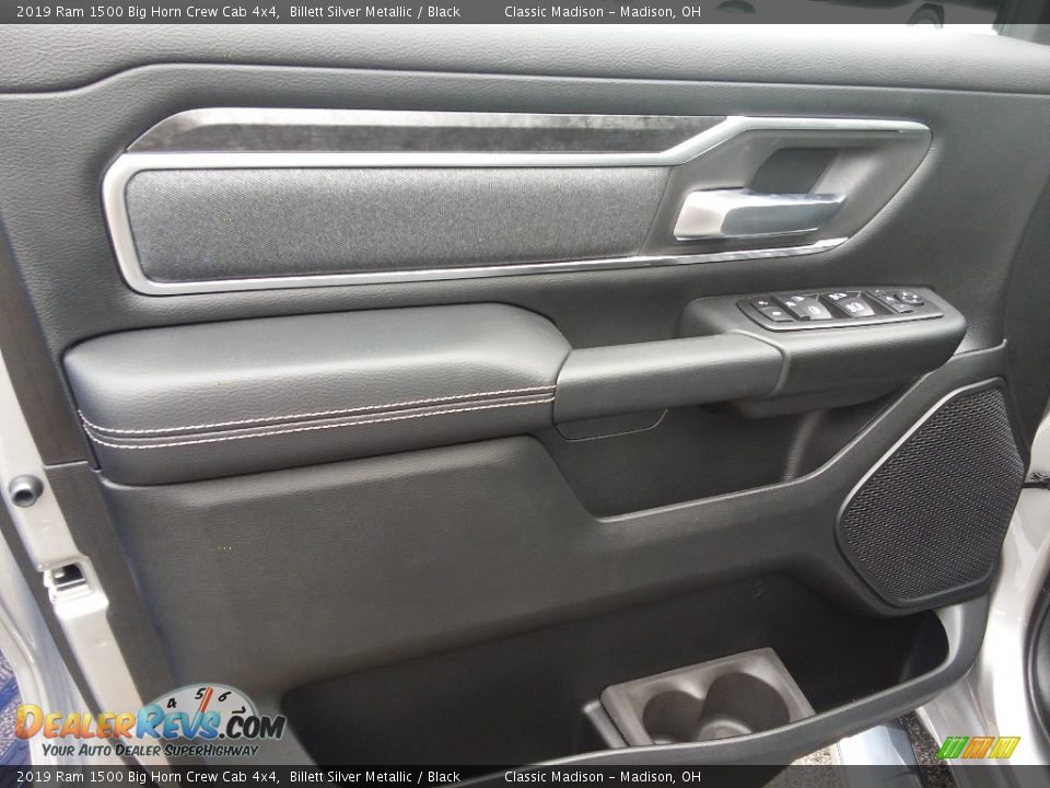 2019 Ram 1500 Big Horn Crew Cab 4x4 Billett Silver Metallic / Black Photo #3