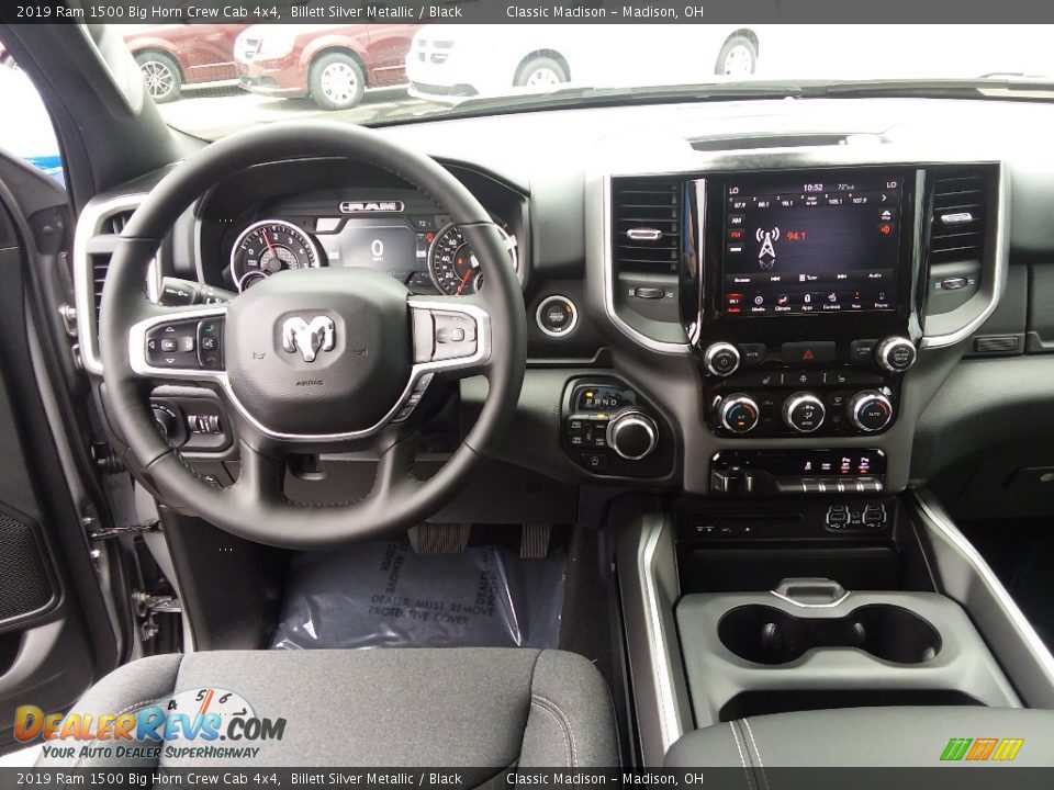 2019 Ram 1500 Big Horn Crew Cab 4x4 Billett Silver Metallic / Black Photo #5