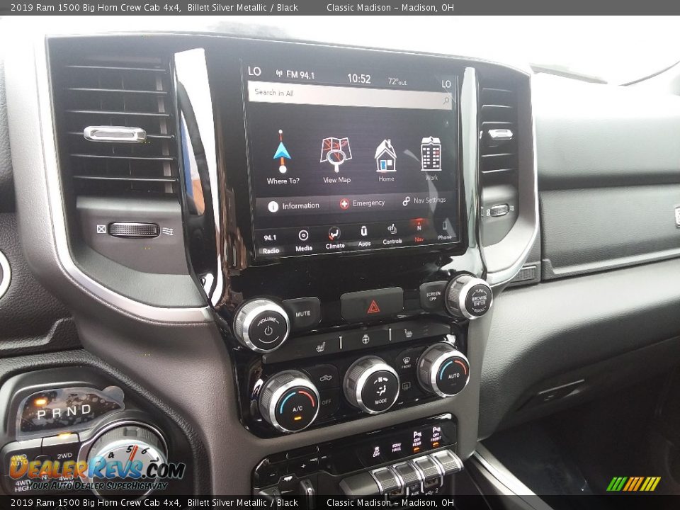2019 Ram 1500 Big Horn Crew Cab 4x4 Billett Silver Metallic / Black Photo #8