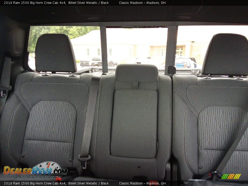 2019 Ram 1500 Big Horn Crew Cab 4x4 Billett Silver Metallic / Black Photo #9