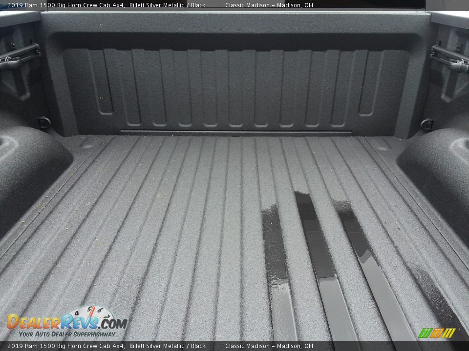 2019 Ram 1500 Big Horn Crew Cab 4x4 Billett Silver Metallic / Black Photo #10