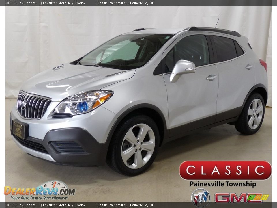 2016 Buick Encore Quicksilver Metallic / Ebony Photo #1
