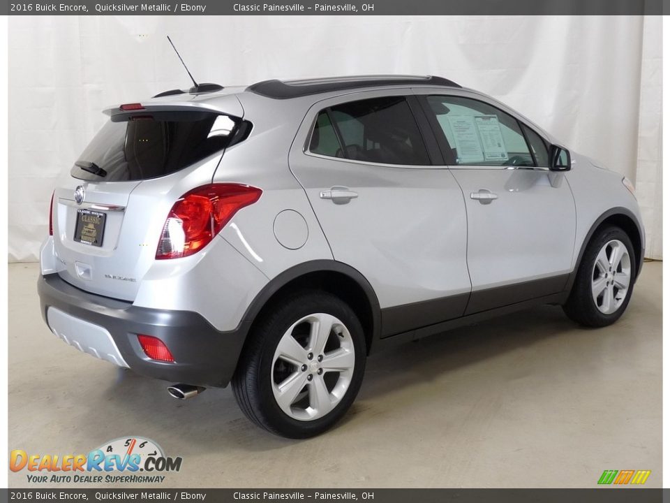 2016 Buick Encore Quicksilver Metallic / Ebony Photo #2