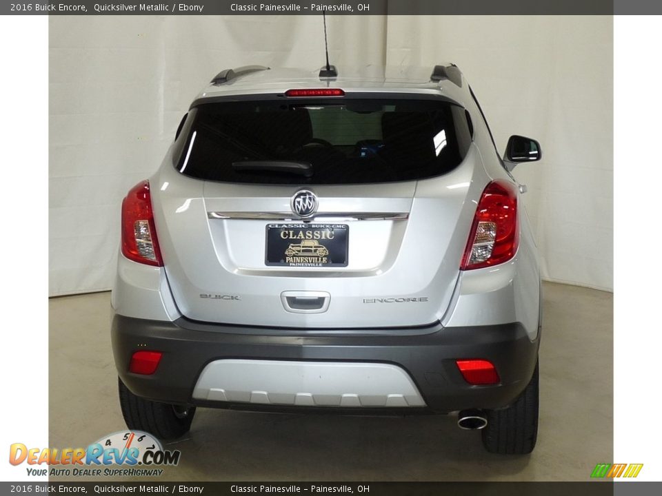 2016 Buick Encore Quicksilver Metallic / Ebony Photo #3
