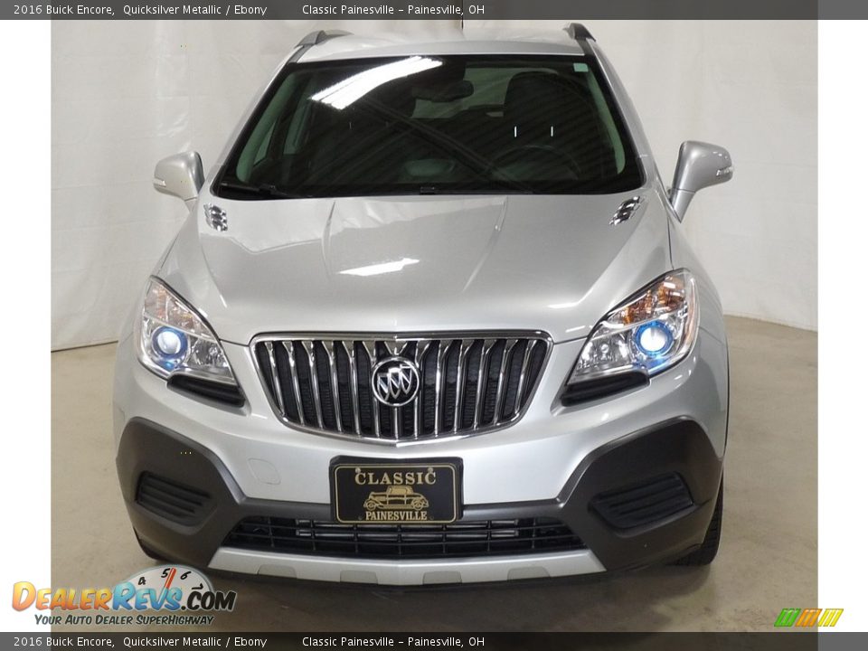 2016 Buick Encore Quicksilver Metallic / Ebony Photo #4