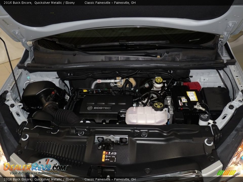 2016 Buick Encore Quicksilver Metallic / Ebony Photo #6