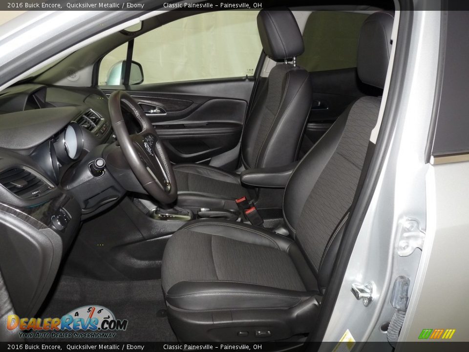 2016 Buick Encore Quicksilver Metallic / Ebony Photo #7